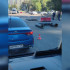 Огромная яма в асфальте образовалась у памятника Славы в Воронеже